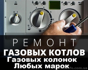 Газовщик,  Ремонт газовой колонки,  котла,  двухконтурного, турбированного, Запорожье #1583112