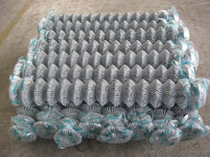 Сітка Рабиця/сетка рабица оцинкована,  в ПВХ покритті,  дріт для натяжки #1582906