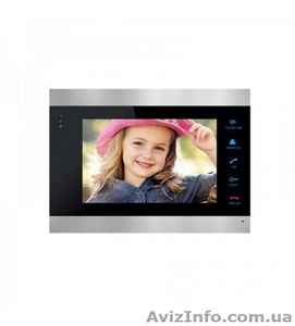 Цветной Видеодомофон Green Vision GV-052-J-VD7SD Silver #1584364