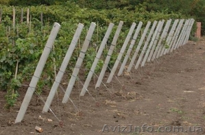 З/б стовпчики (ж/б столбики) б/у та нові;  дріт #1582943