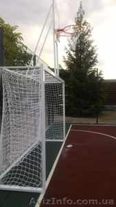 футбольные ворота 3000х2000 с баскетбольным щитом 900х600 или 1200х900 #1585712