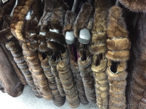 Теплая меховая жилетка песец #1583221