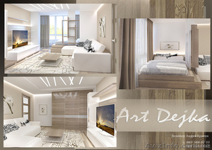 Дизайн интерьера,   услуги дизайнера интерьера и 3d визуализация  #1584376