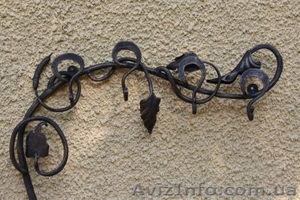 Вешалка настенная кованая #1582178