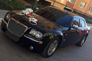 Chrysler 300с на весілля,  весільний кортеж #1588761