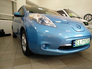 Nissan Leaf SV голубого цвета #1587552