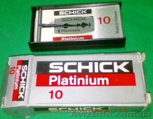 Лезвия для бритв Schick Platinium Made in Holland 20 упаковок по 10шт. #1590072