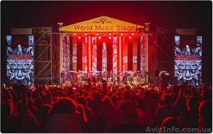 Аренда прокат свет звук сцена проекционное оборудование #77039