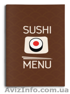 Сделаю под заказ любое меню для Суши (бара,  ресторана) #1591269