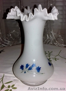 Ваза. Богемское стекло. #1589590