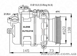 Компрессор кондиционера для BMW 5 в Харькове #1593924