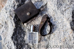 Мужской Кошелек Зажим для денег. Забери Фирменный браслет в подарок #1594564