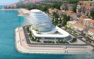 Уникальная квартира на самом берегу Чёрного моря. От 10%. Рассрочка до 3-х лет. #1594554