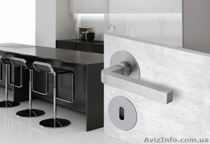 Итальянские ручки для межкомнатных дверей и окон Flat Line Reguitti #1593946