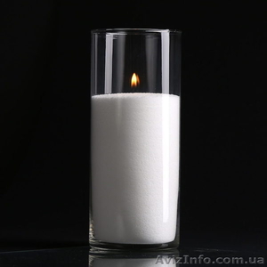 Насыпные свечи,  гранулированный воск,  стеклянные колбы. #1593763