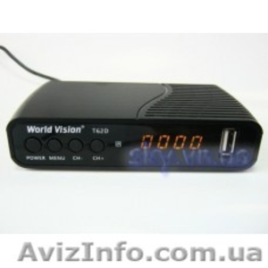 Цифровой тюнер World Vision T62D+INTERNET #1593377