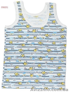 Майки детские для мальчиков оптом майки дитячі для хлопчиків гуртом #1599212