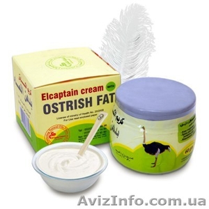 Крем-мазь из Страусиного Жира Ostrish Fat,  60 мл,  Египет  #1599451