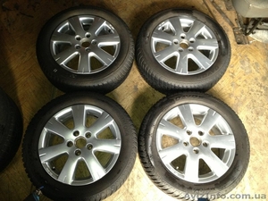 диски vw audi R16 с зимними шинами #1600177