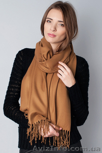 Палантины однотонные из турецкого кашемира Турция  оптом (опт)  #1595616