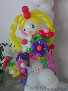 Фигуры из шариков для детей и взрослых. #1604160