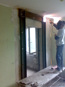 Усиление несущих стен, дверных, оконных проемов, перекрытий, колонн #1603423