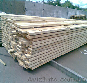 Доска обрезная/не обрезная сосновая строительная #1603115