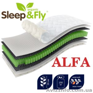 Матрасы Sleep&Fly серии Organic  #1602276