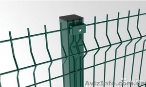 Секционный забор эконом класса «РУБЕЖ» из проволоки Ø=3.8мм #1605352