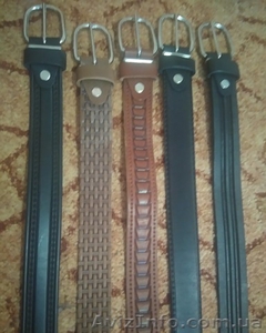 Ремінь шкіряний натуральний опт,  ремень кожаный натуральный. #1606938