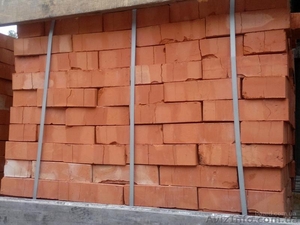 Кирпич полнотелый рядовой красный марки М-150 оптом и розница #1605193