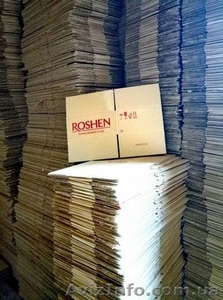 Коробки из картона дешевле новых. Для переездов или упаковки товара. #1606610