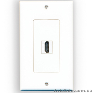 Мультимедийная HDMI розетка в стену #1608756