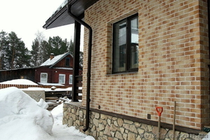 Плитка для облицовки фасада Карат. Плитка под кирпич  #1605956