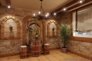 Кирпич для интерьера Старая Прага от компании ЕВРОКАМ. #1606915