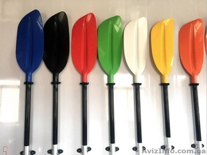 Весло для байдарок каяков двухсекционное #1611270