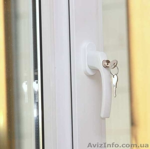 Надежная ручка с замком Internika на пластиковые окна #1610747