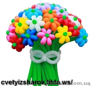 Цветы из шаров #1609035