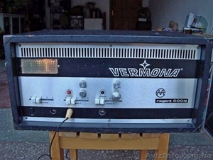 Легендарный эстрадный усилитель Vermona