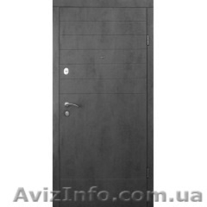 Дверь входная внешняя Форт Стелла бетон темный,  квартира #1612041