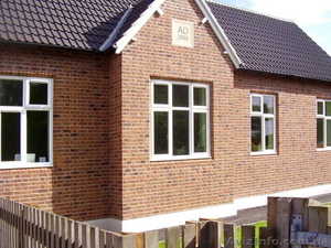 Декоративный кирпич Рустик для фасада. Облицовка фасада. #1609944