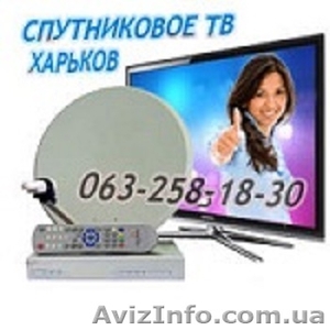 спутниковое оборудование с установкой спутниковой антенны  #1156282