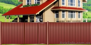 Заборы и калитки металлические в Днепропетровске #1609650