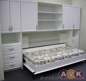 Шкаф-кровать в виде 