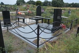 Оградки ритуальные недорого,  быстро,  качеств. 