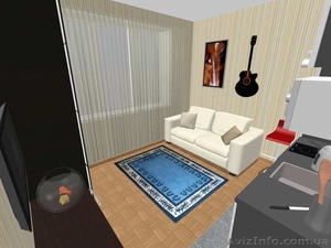 Стильная уютная смарт квартира студия 15 кв.м. #1619079