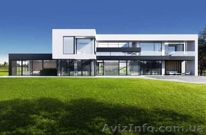 Шикарная модернистская вилла. #1618969