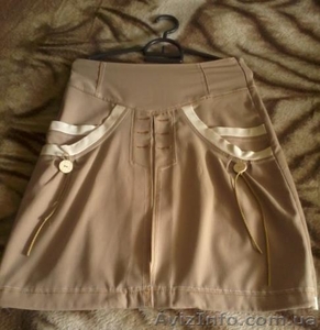 Юбка с запахом обманкой #1617902