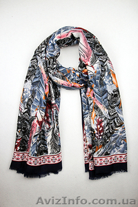 Весенние шарфы из вискозы #1619499