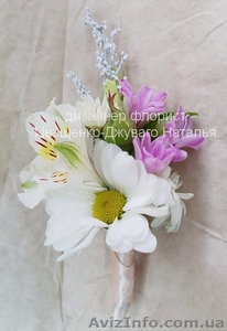 Свадебная бутоньерка в стиль Вашей свадьбы.  #1620959